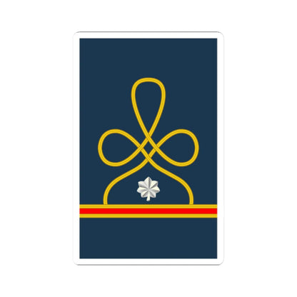 10 US Army Mess Uniform LTC (United States) (Military Rank) STICKER Vinyl Kiss-Cut Decal 2 Inch White - The Sticker Space