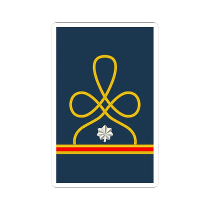 10 US Army Mess Uniform LTC (United States) (Military Rank) STICKER Vinyl Kiss-Cut Decal 3 Inch White - The Sticker Space