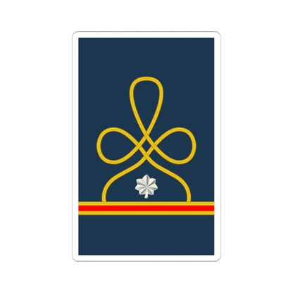 10 US Army Mess Uniform LTC (United States) (Military Rank) STICKER Vinyl Kiss-Cut Decal 6 Inch White - The Sticker Space