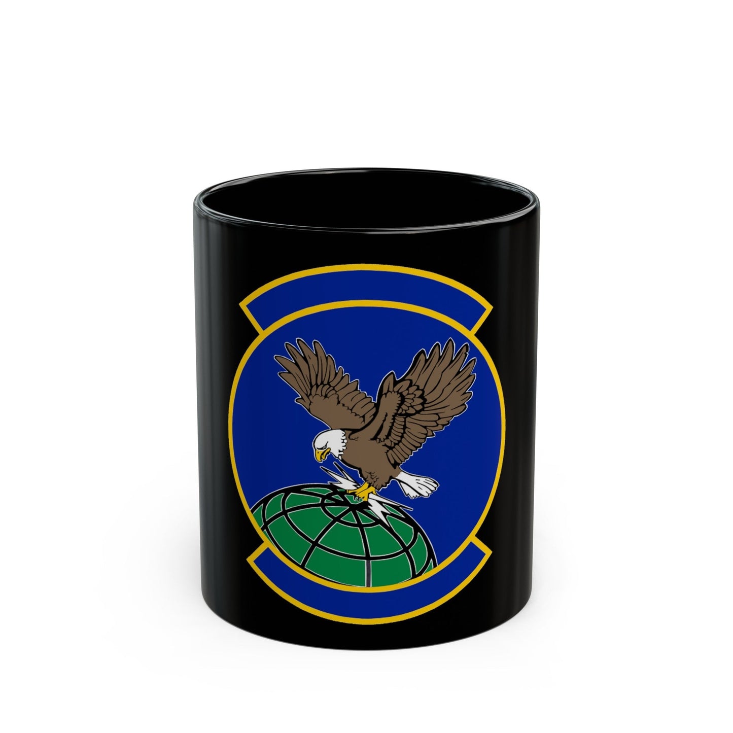 100 Aircraft Maintenance Squadron USAFE (U.S. Air Force) Black Coffee Mug-11oz-The Sticker Space