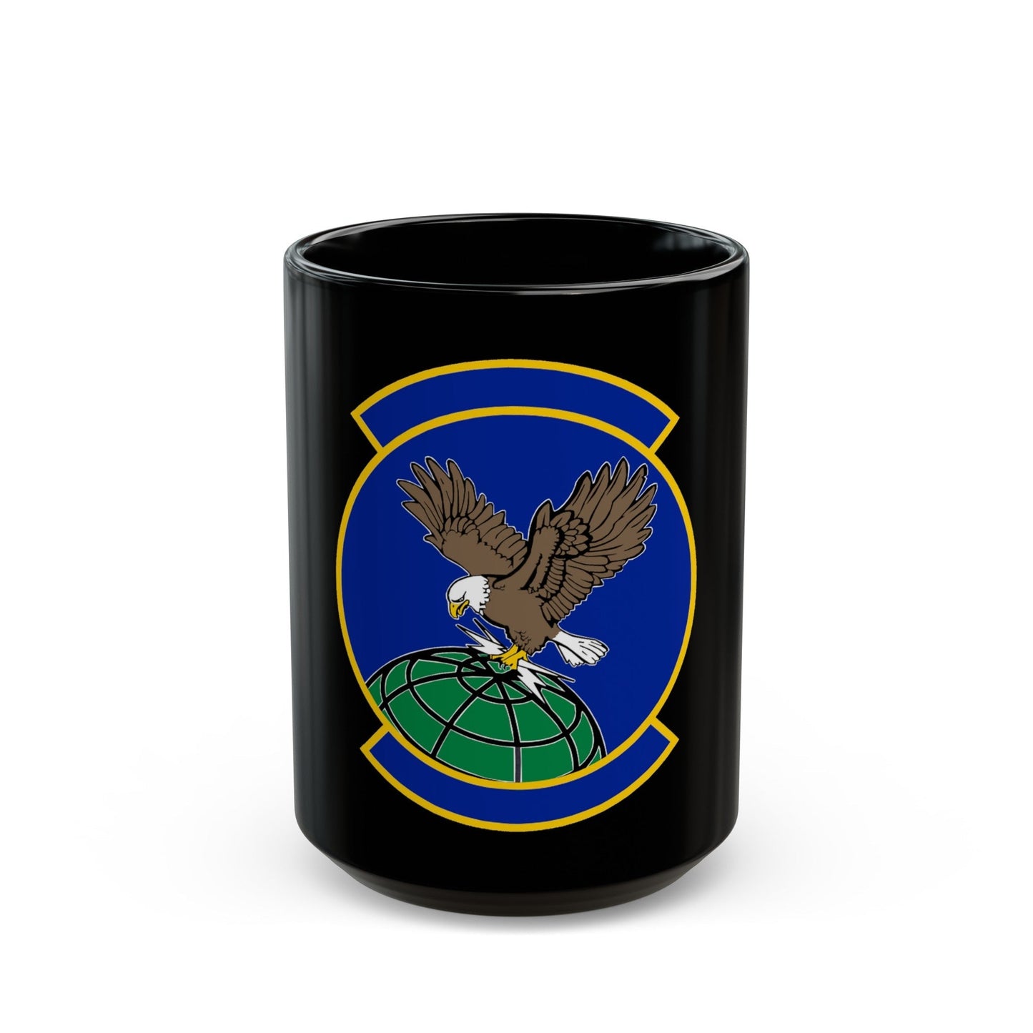 100 Aircraft Maintenance Squadron USAFE (U.S. Air Force) Black Coffee Mug-15oz-The Sticker Space