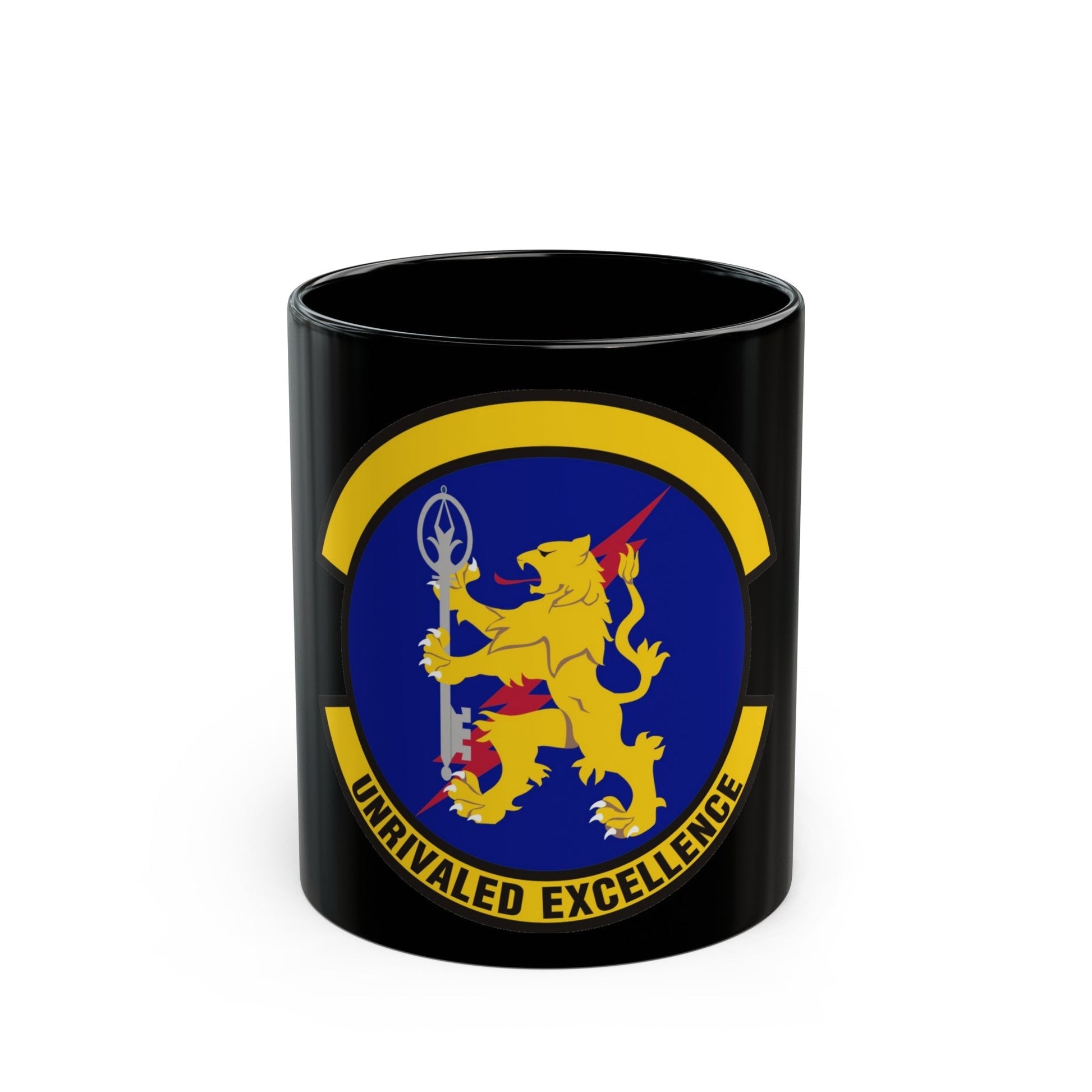 100 Logistics Readiness Squadron USAFE (U.S. Air Force) Black Coffee Mug-11oz-The Sticker Space