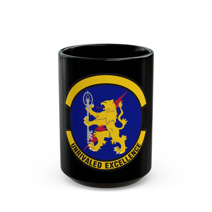 100 Logistics Readiness Squadron USAFE (U.S. Air Force) Black Coffee Mug-15oz-The Sticker Space