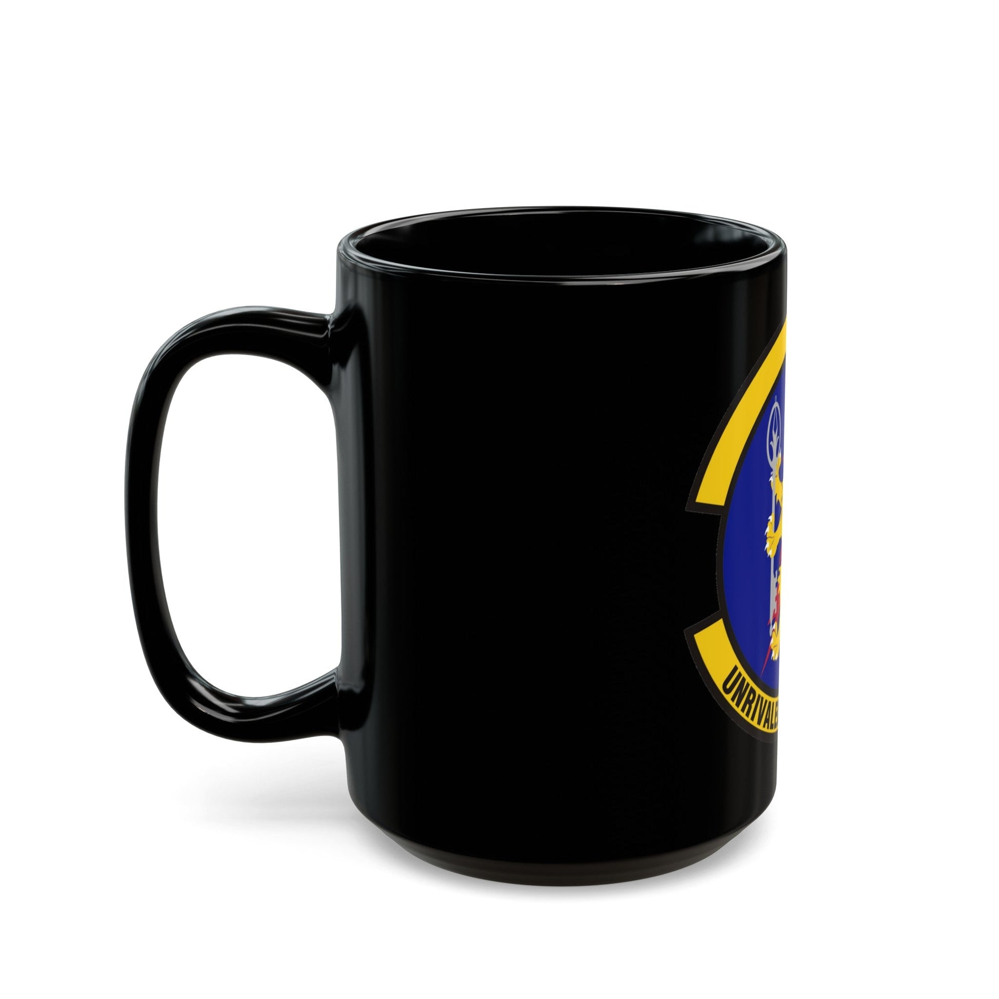 100 Logistics Readiness Squadron USAFE (U.S. Air Force) Black Coffee Mug-The Sticker Space