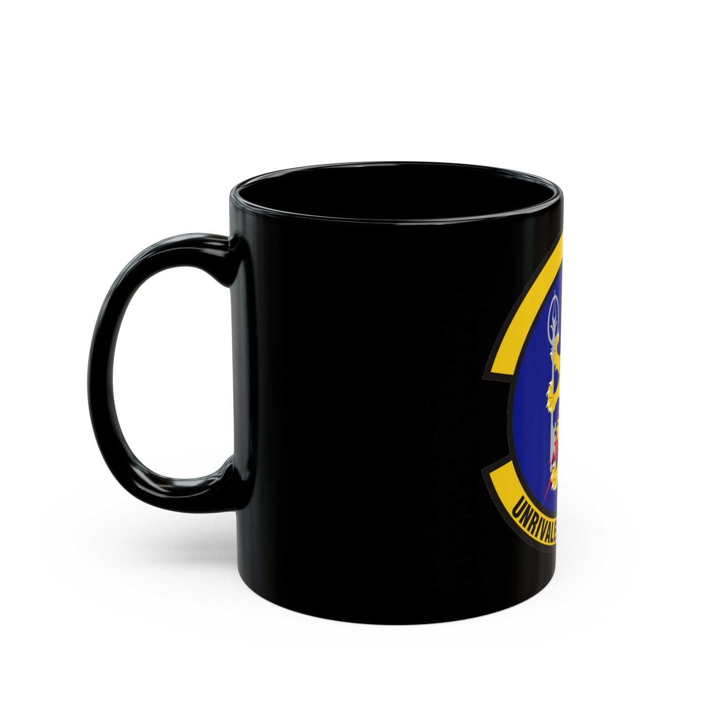 100 Logistics Readiness Squadron USAFE (U.S. Air Force) Black Coffee Mug-The Sticker Space