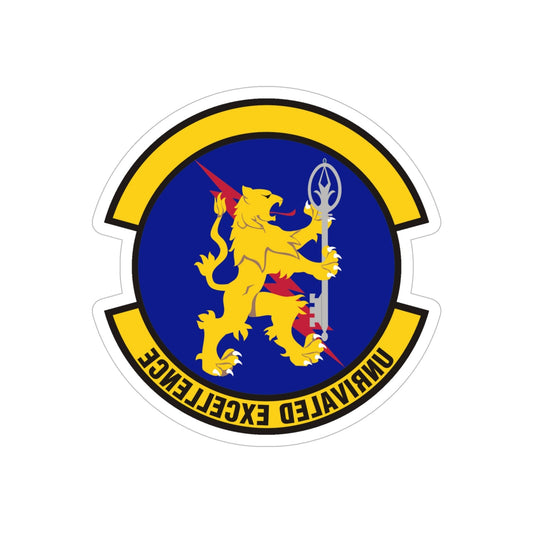 100 Logistics Readiness Squadron USAFE (U.S. Air Force) REVERSE PRINT Transparent STICKER-6" × 6"-The Sticker Space