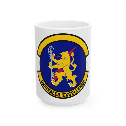 100 Logistics Readiness Squadron USAFE (U.S. Air Force) White Coffee Mug-15oz-The Sticker Space