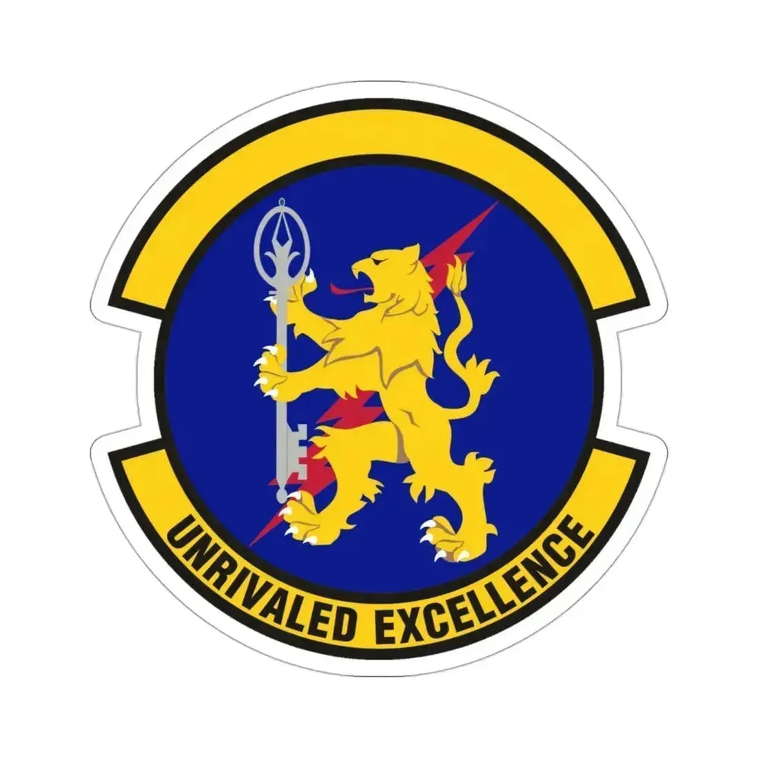 100 Logistics Readiness Squadron USAFE (U.S. Air Force) STICKER Vinyl Die-Cut Decal 3 Inch - The Sticker Space