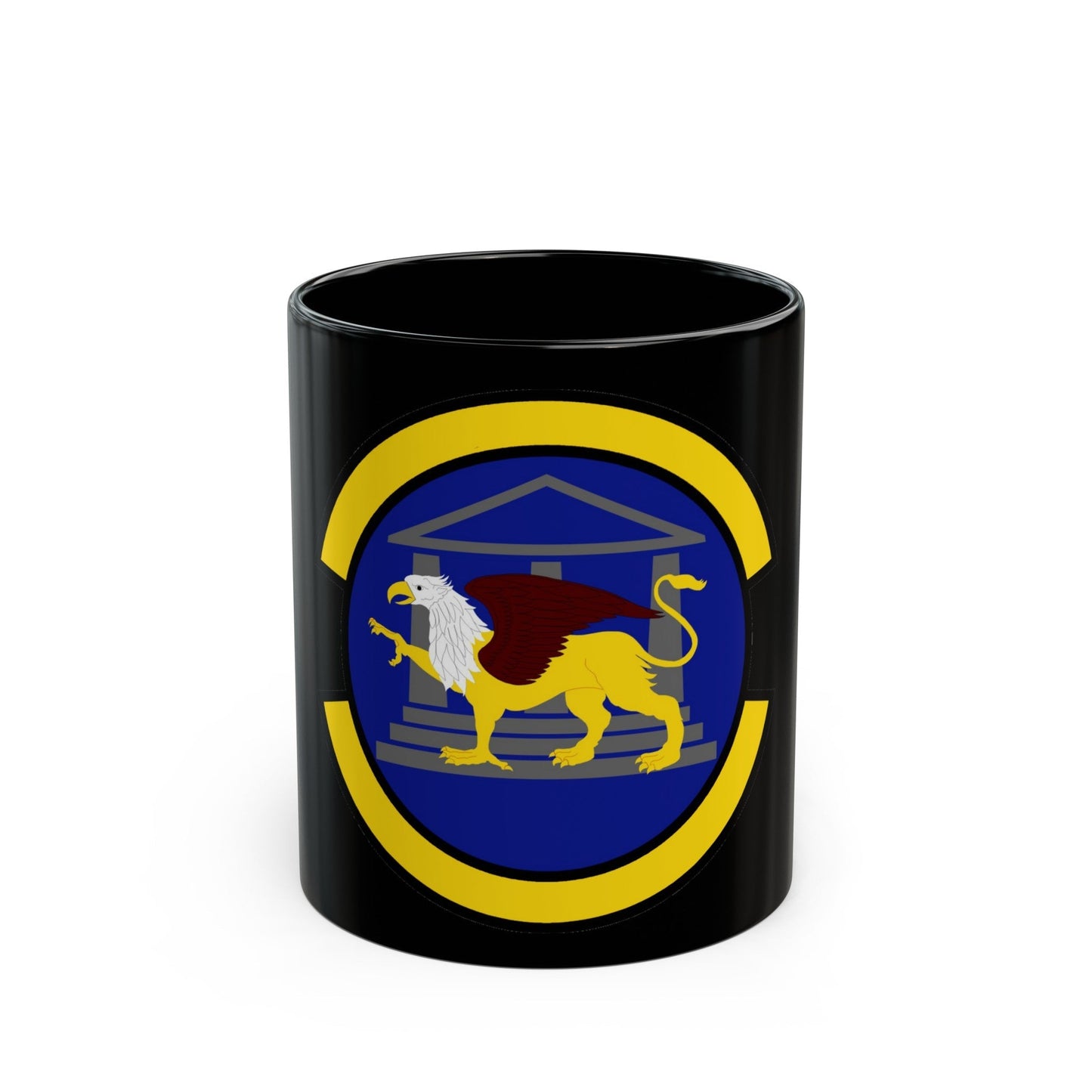 100 Maintenance Operations Squadron USAFE (U.S. Air Force) Black Coffee Mug-11oz-The Sticker Space