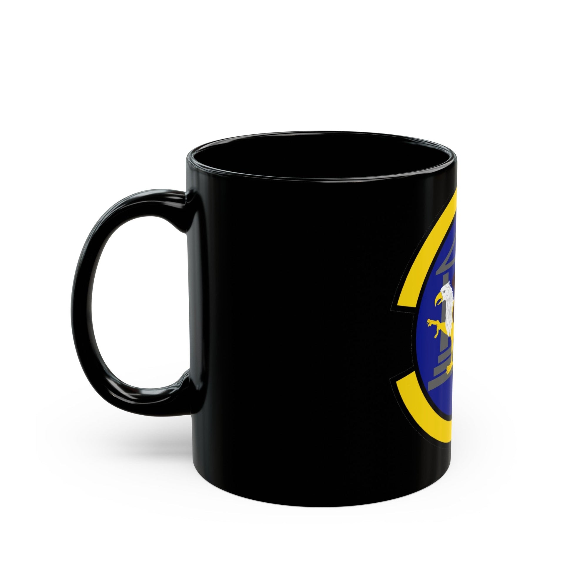 100 Maintenance Operations Squadron USAFE (U.S. Air Force) Black Coffee Mug-The Sticker Space