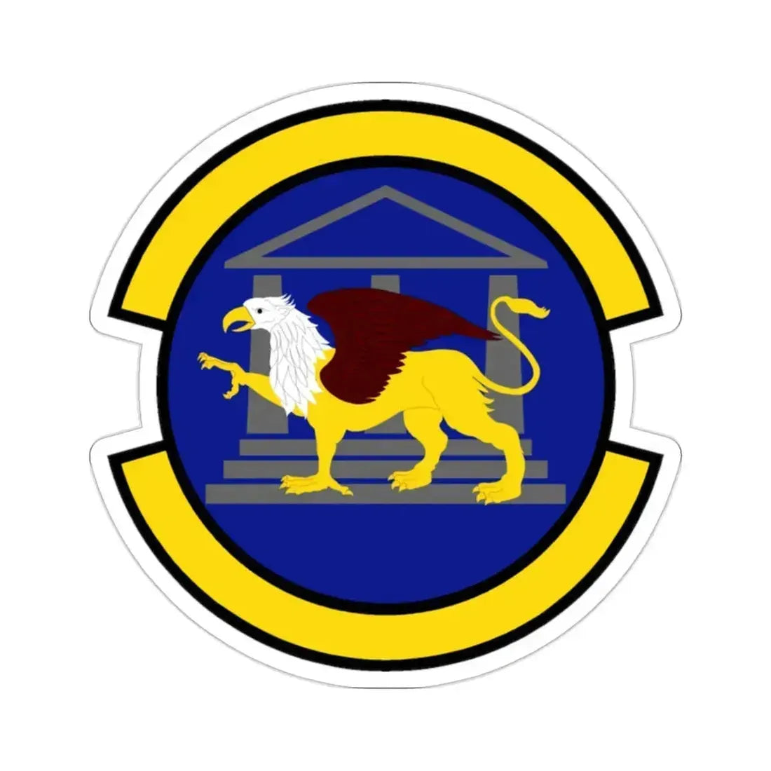 100 Maintenance Operations Squadron USAFE (U.S. Air Force) STICKER Vinyl Die-Cut Decal 2 Inch - The Sticker Space