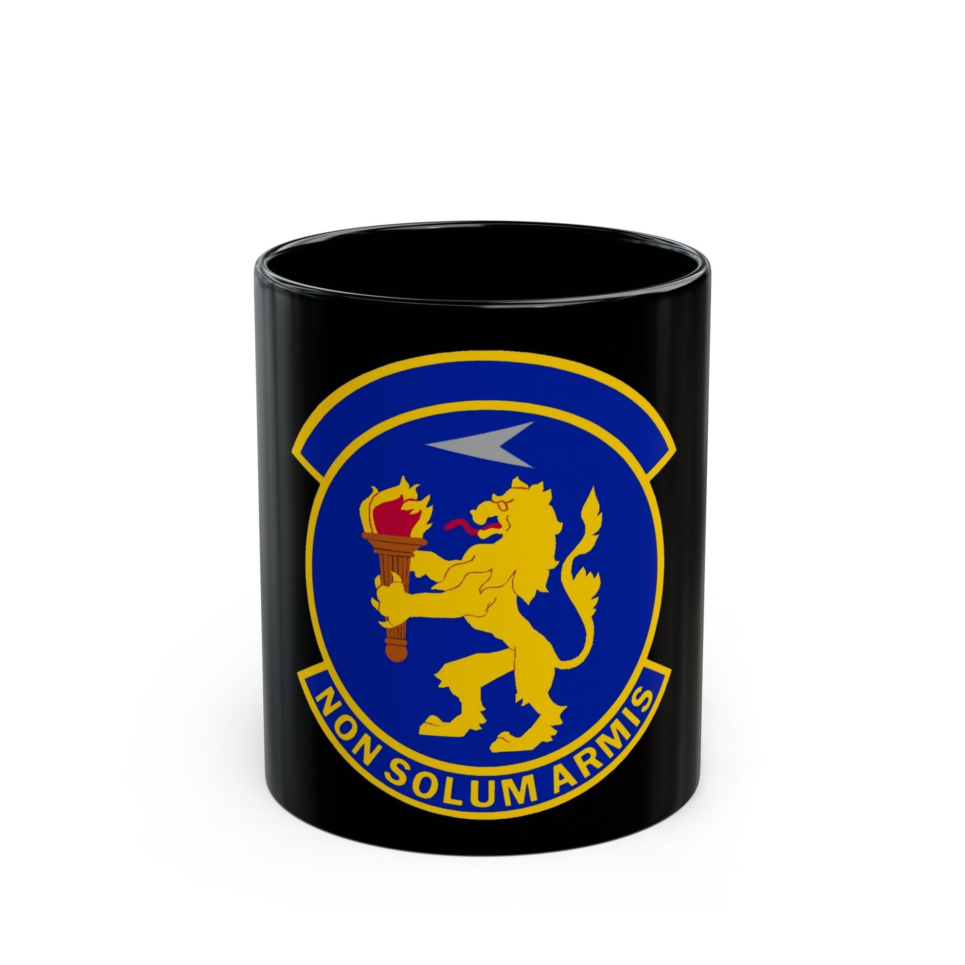 100 Operations Support Squadron USAFE (U.S. Air Force) Black Coffee Mug-11oz-The Sticker Space