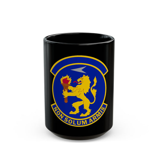 100 Operations Support Squadron USAFE (U.S. Air Force) Black Coffee Mug-15oz-The Sticker Space
