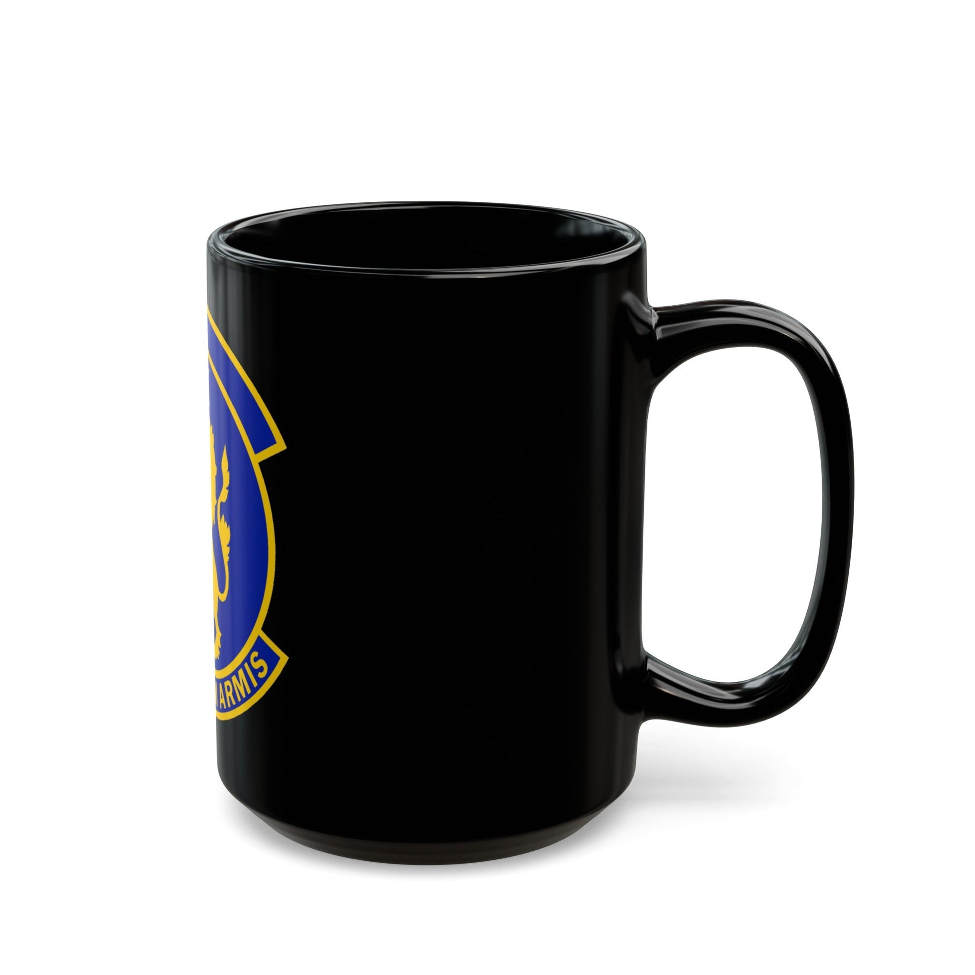 100 Operations Support Squadron USAFE (U.S. Air Force) Black Coffee Mug-The Sticker Space