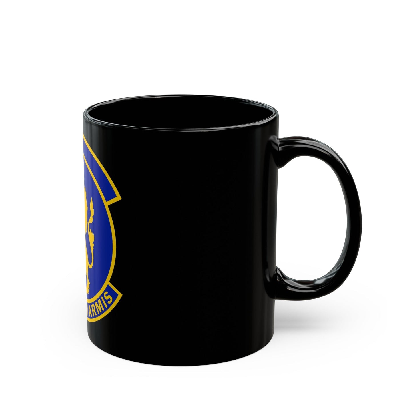 100 Operations Support Squadron USAFE (U.S. Air Force) Black Coffee Mug-The Sticker Space