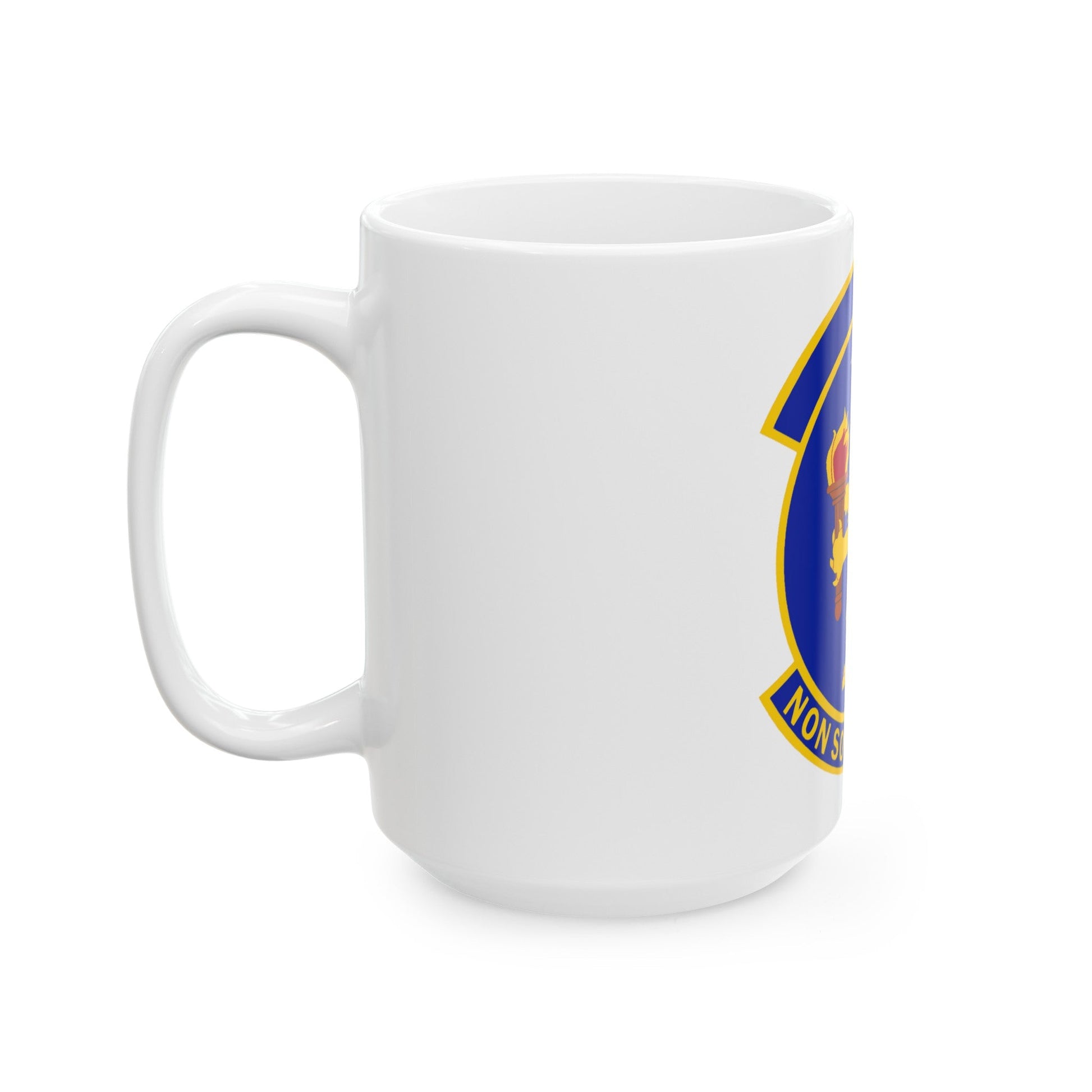 100 Operations Support Squadron USAFE (U.S. Air Force) White Coffee Mug-The Sticker Space