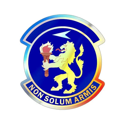 100 Operations Support Squadron USAFE (U.S. Air Force) Holographic STICKER Die-Cut Vinyl Decal 6 Inch Holographic - The Sticker Space