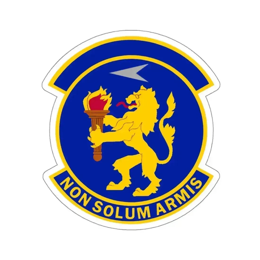 100 Operations Support Squadron USAFE (U.S. Air Force) STICKER Vinyl Kiss-Cut Decal 4 Inch White - The Sticker Space