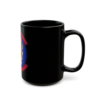 100 Security Forces Squadron USAFE (U.S. Air Force) Black Coffee Mug-The Sticker Space