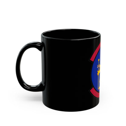 100 Security Forces Squadron USAFE (U.S. Air Force) Black Coffee Mug-The Sticker Space