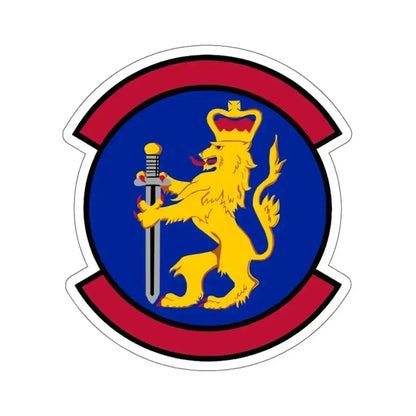 100 Security Forces Squadron USAFE (U.S. Air Force) STICKER Vinyl Die-Cut Decal 5 Inch - The Sticker Space