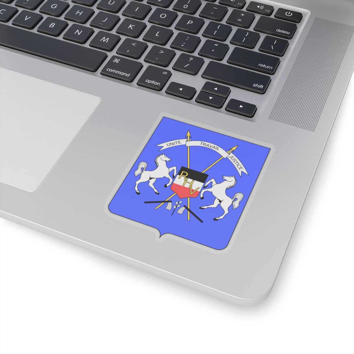 Coat of arms of Upper Volta - STICKER Vinyl Kiss-Cut Decal