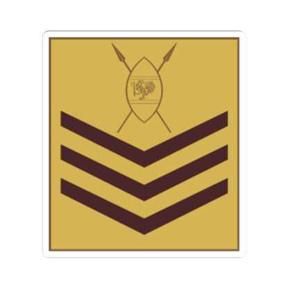 Kenya Army OR 7 (Kenya) (Military Rank) STICKER Vinyl Kiss-Cut Decal