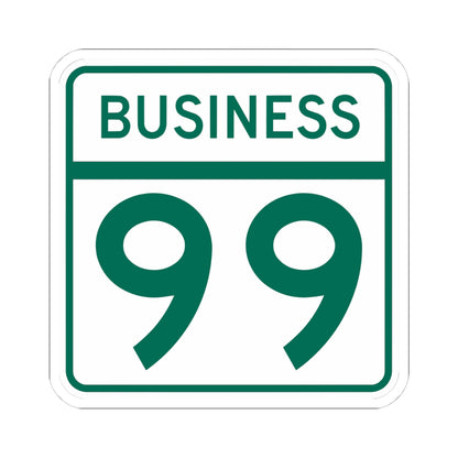 MD Route 99 Business (Maryland) (Road Sign) STICKER Vinyl Kiss-Cut Decal