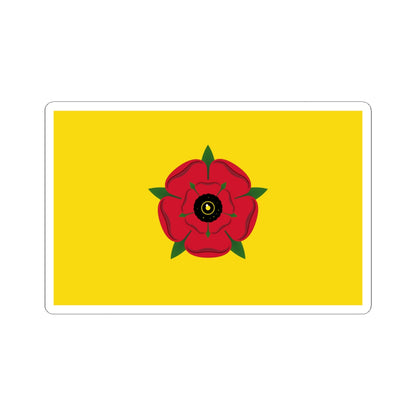 Flag of Lancashire (England) STICKER Vinyl Kiss-Cut Decal