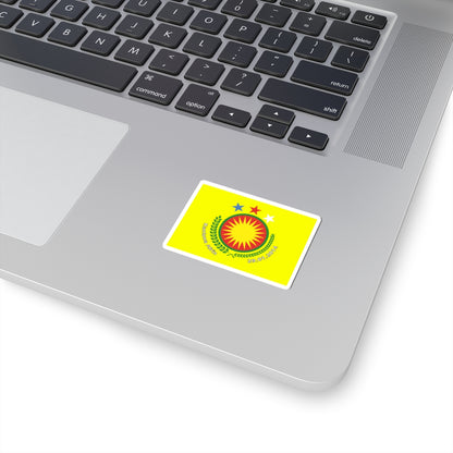 Flag of the Afrin Canton (Syria) STICKER Vinyl Kiss-Cut Decal