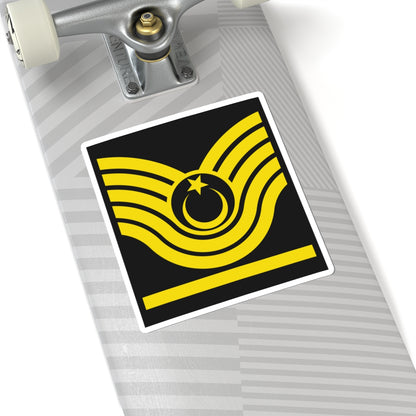 Army TUR OR 08 (Turkey) (Military Rank) STICKER Vinyl Kiss-Cut Decal