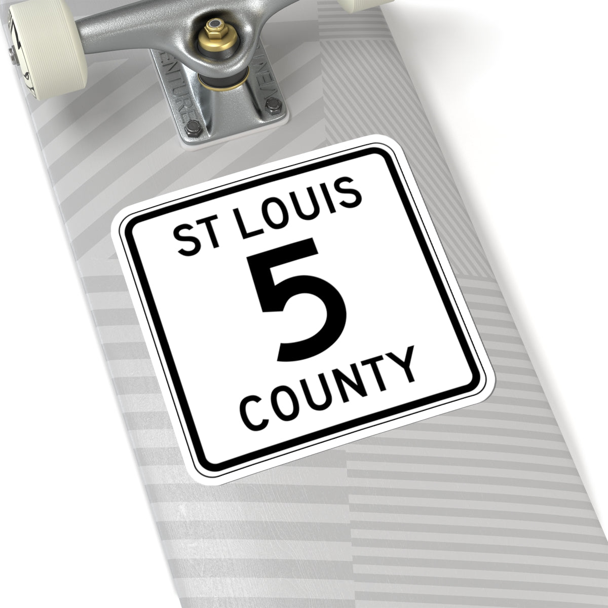 St Louis County Route 5 MN (Minnesota) (Road Sign) STICKER Vinyl Kiss-Cut Decal