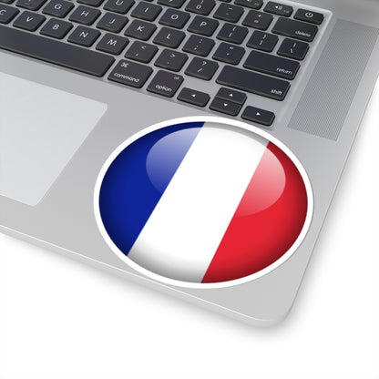 Flag orb France (France) STICKER Vinyl Kiss-Cut Decal