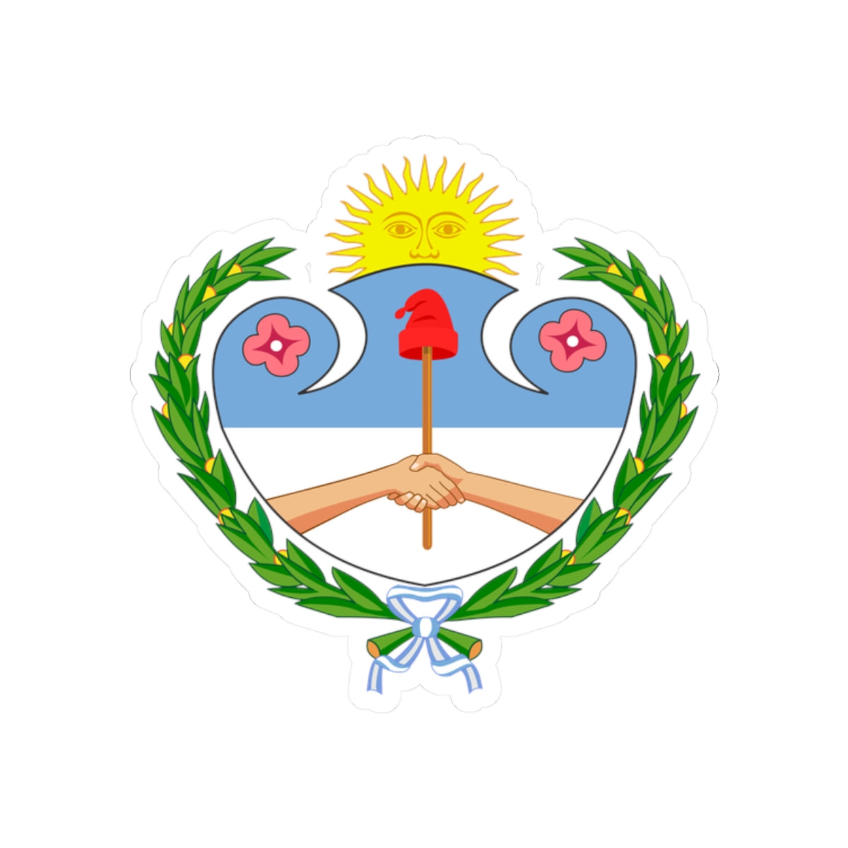 Coat of Arms Jujuy Argentina - STICKER Vinyl Kiss-Cut Decal