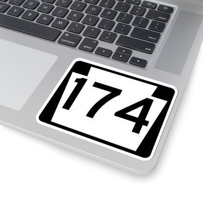 PA-174 (Pennsylvania) (Road Sign) STICKER Vinyl Kiss-Cut Decal