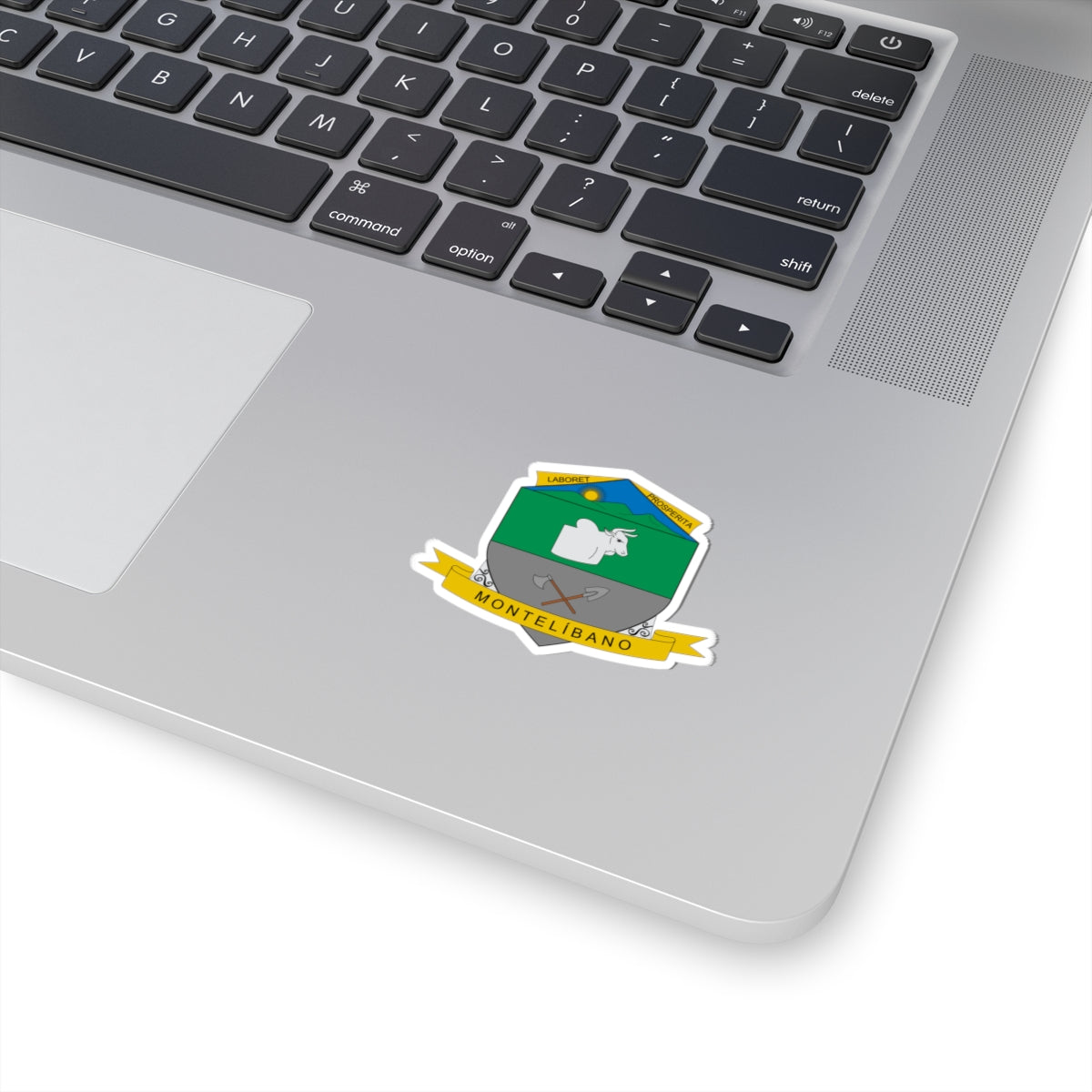 Escudo de Montelíbano (Colombia) (Coat of Arms) STICKER Vinyl Kiss-Cut Decal