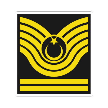 Army TUR OR 09 (Turkey) (Military Rank) STICKER Vinyl Kiss-Cut Decal