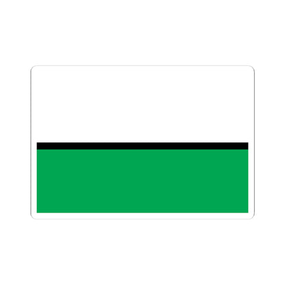 Flag of Novokuznetsk Kemerovo oblast (Russia) STICKER Vinyl Kiss-Cut Decal