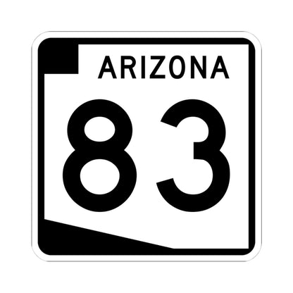 Arizona 83 (Arizona) (Road Sign) STICKER Vinyl Kiss-Cut Decal