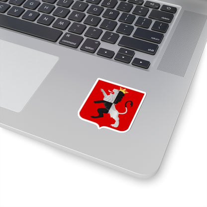 Berkenrode wapen (Netherlands) (Coat of Arms) STICKER Vinyl Kiss-Cut Decal