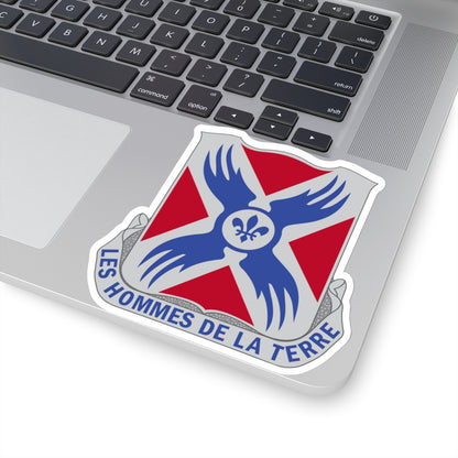 877 Engineer Battalion (U.S. Army) STICKER Vinyl Kiss-Cut Decal