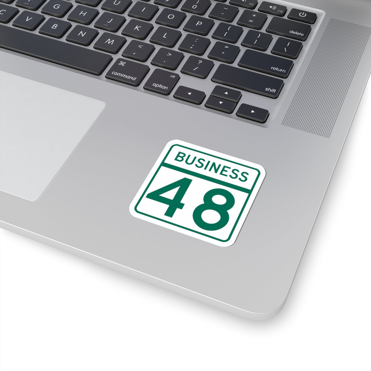 MD Route 48 Business (Maryland) (Road Sign) STICKER Vinyl Kiss-Cut Decal