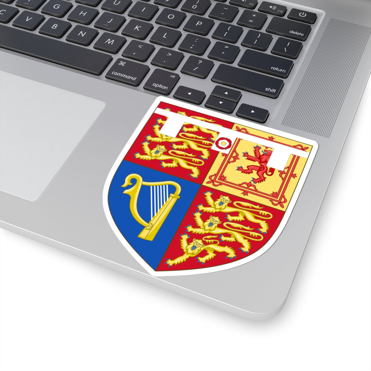 Arms of Edward Duke of Edinburgh (United Kingdom) (Coat of Arms) STICKER Vinyl Kiss-Cut Decal