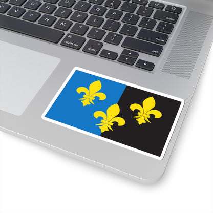 Flag of Monmouthshire (United Kingdom) STICKER Vinyl Kiss-Cut Decal