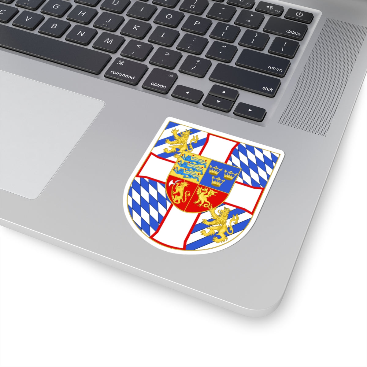 Armoiries de Christophe de Bavière (Germany) (Coat of Arms) STICKER Vinyl Kiss-Cut Decal