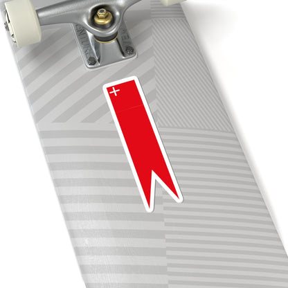 SZ Oriflamme (Switzerland) STICKER Vinyl Kiss-Cut Decal