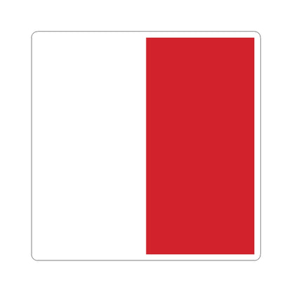 Flag of the Bishop of Sion (Switzerland) STICKER Vinyl Kiss-Cut Decal