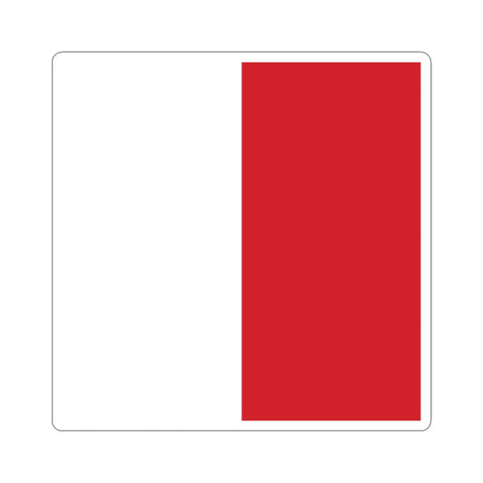 Flag of the Bishop of Sion (Switzerland) STICKER Vinyl Kiss-Cut Decal