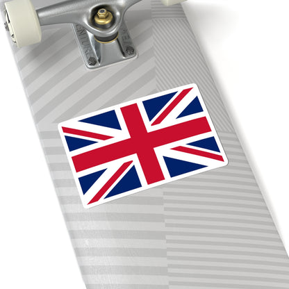 Flag of the United Kingdom 5-8 (United Kingdom) STICKER Vinyl Kiss-Cut Decal
