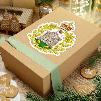 Badge of the House of Windsor (United Kingdom) (Coat of Arms) STICKER Vinyl Kiss-Cut Decal